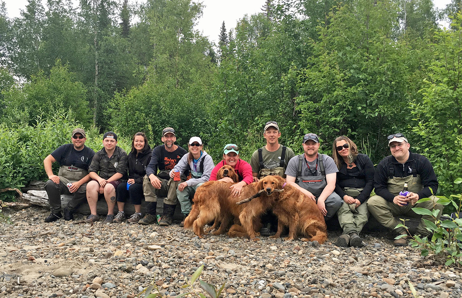 Join the guided tours and support staff of Willow Creek Tours of an unforgettable Alaska family rafting tour